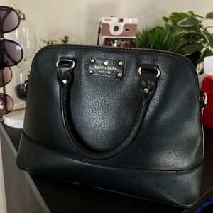 Kate Spade Black Satchel Bag